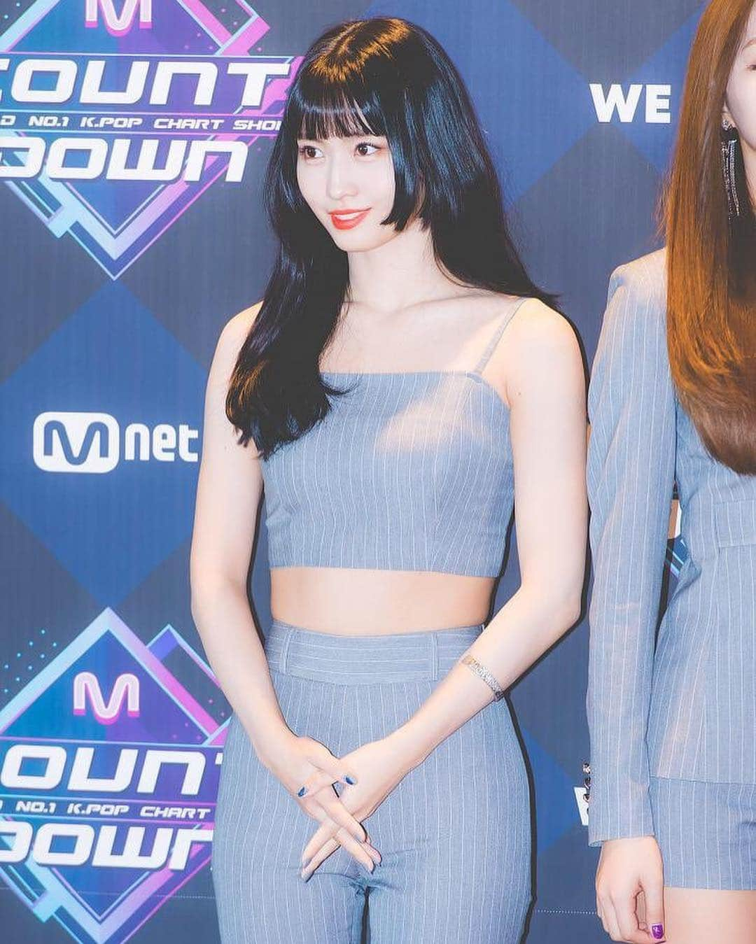 モモさんのインスタグラム写真 - (モモInstagram)「♡ [Fantaken] 190502 - M! Countdown  #MOMO #트와이스 #모모 #平井もも #もも #TWICE ©press」5月3日 0時02分 - momojype