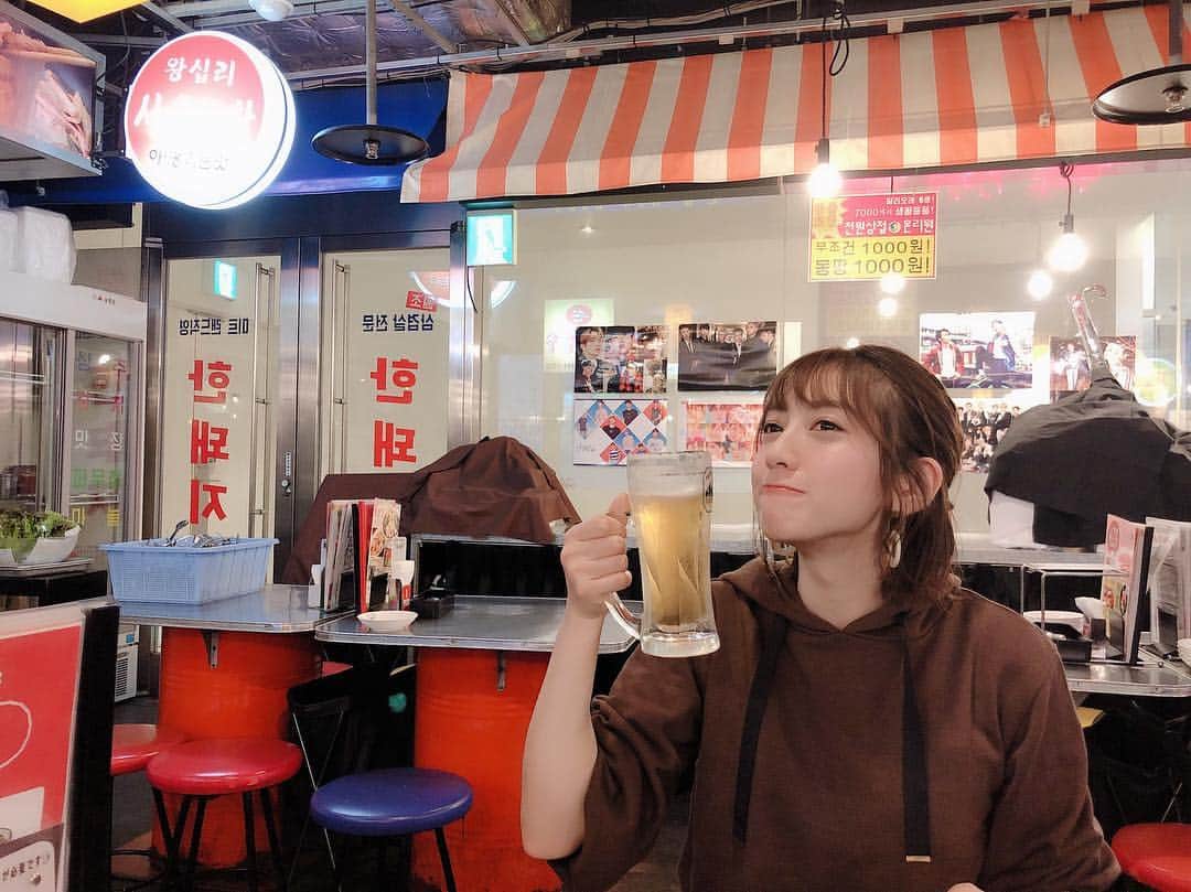 坂本麻子さんのインスタグラム写真 - (坂本麻子Instagram)「. 韓国行きたすぎて 新大久保からのチーズダッカルビ🍺 行ってきました笑 マシッタ〜〜〜🇰🇷 #韓国#行きたかった#とても #ということで#新大久保 でも、人多すぎて嫌になり #新宿 で#チーズダッカルビ 笑」5月3日 0時08分 - sakamoto_asako