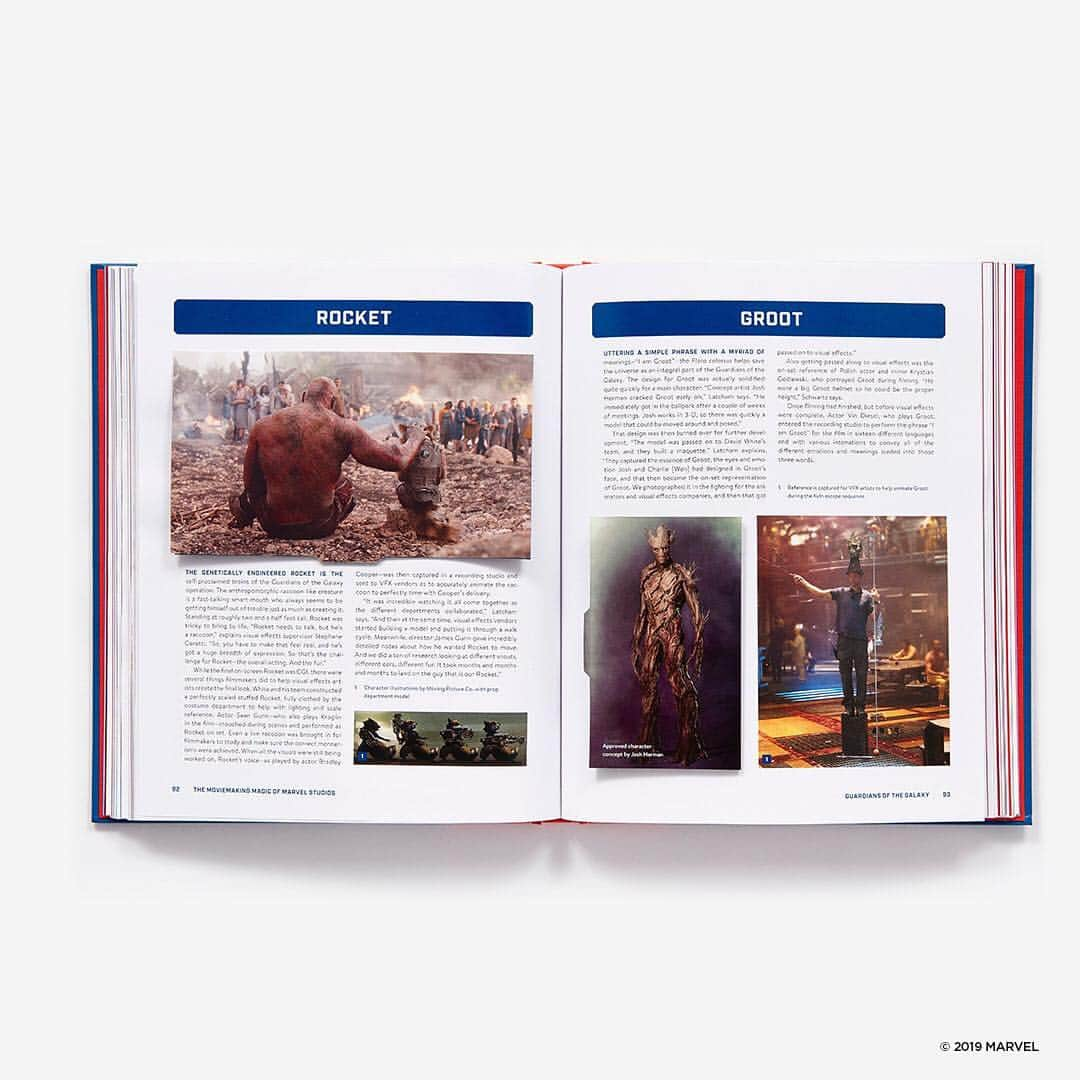 Marvel Entertainmentさんのインスタグラム写真 - (Marvel EntertainmentInstagram)「Go behind the scenes of the Marvel Cinematic Universe with this immersive and interactive book, revealing how some of your favorite characters and most iconic scenes were brought to life from concept to screen. Get it on Amazon today! #MarvelMoviemakingMagic」5月3日 0時17分 - marvel