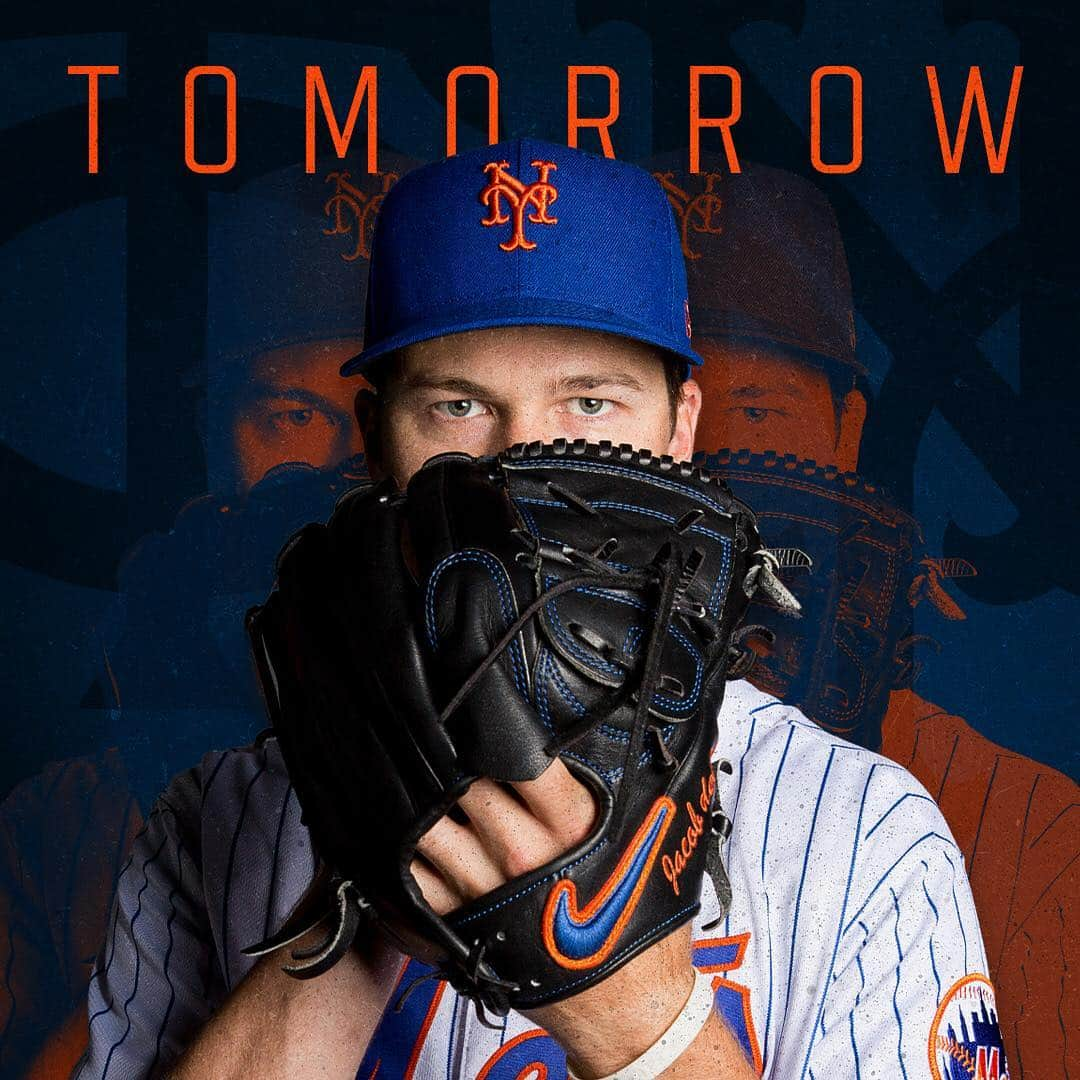 ニューヨーク・メッツさんのインスタグラム写真 - (ニューヨーク・メッツInstagram)「De🐐 on the mound at @citifield for the first time tomorrow. See you there. 👀 #LGM #Mets」4月9日 9時36分 - mets