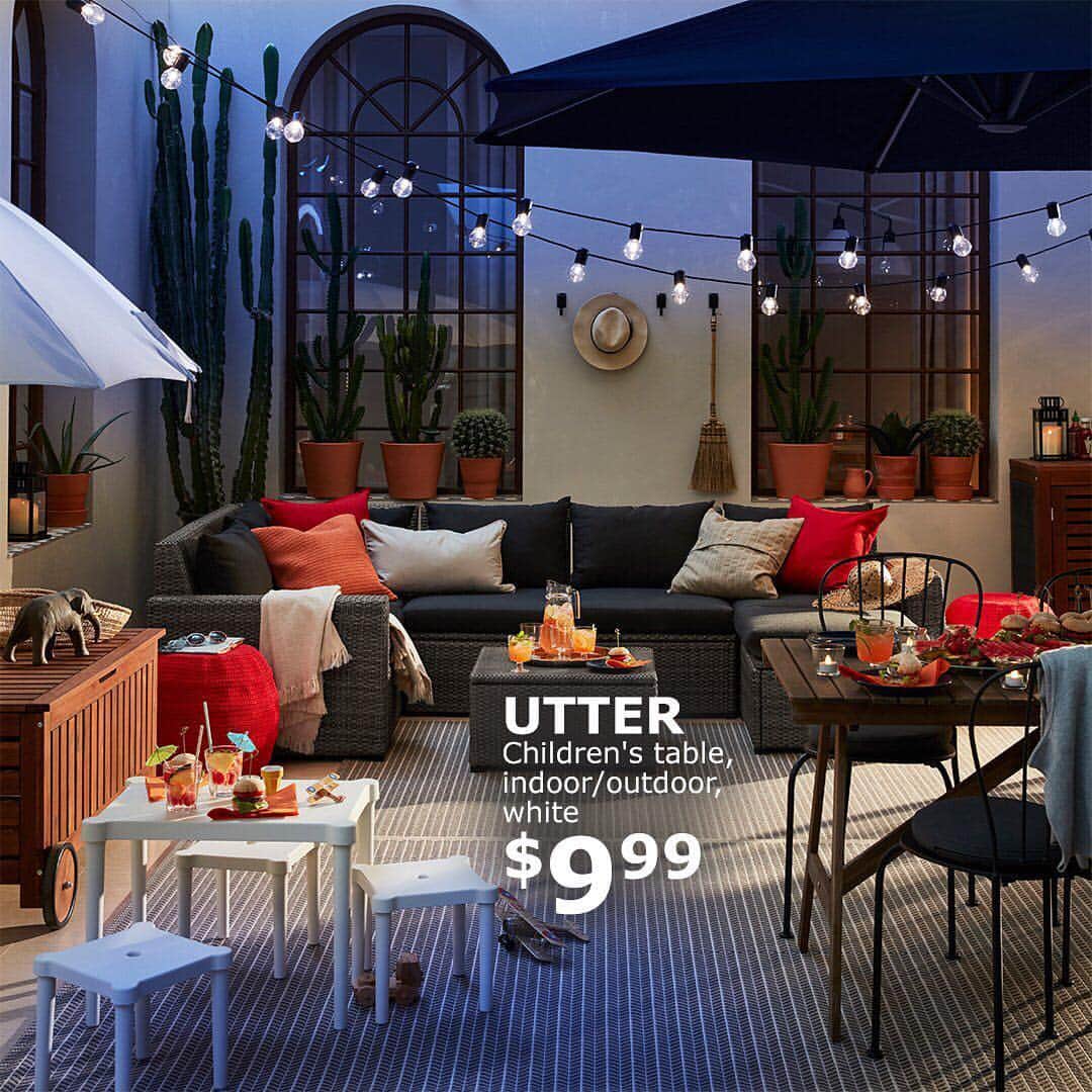 IKEA USAさんのインスタグラム写真 - (IKEA USAInstagram)「Enjoy an outdoor style that matches your lifestyle. Click the link in bio to shop our Outdoor Living guide.」4月9日 1時02分 - ikeausa
