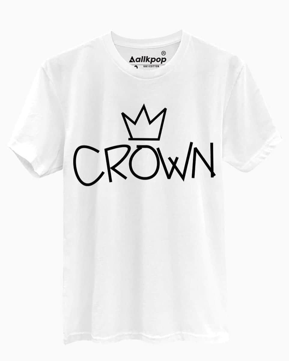 allkpopTHESHOPさんのインスタグラム写真 - (allkpopTHESHOPInstagram)「Clean and Simple Tomorrow Together Crown Tee! #txt」4月9日 1時11分 - allkpoptheshop