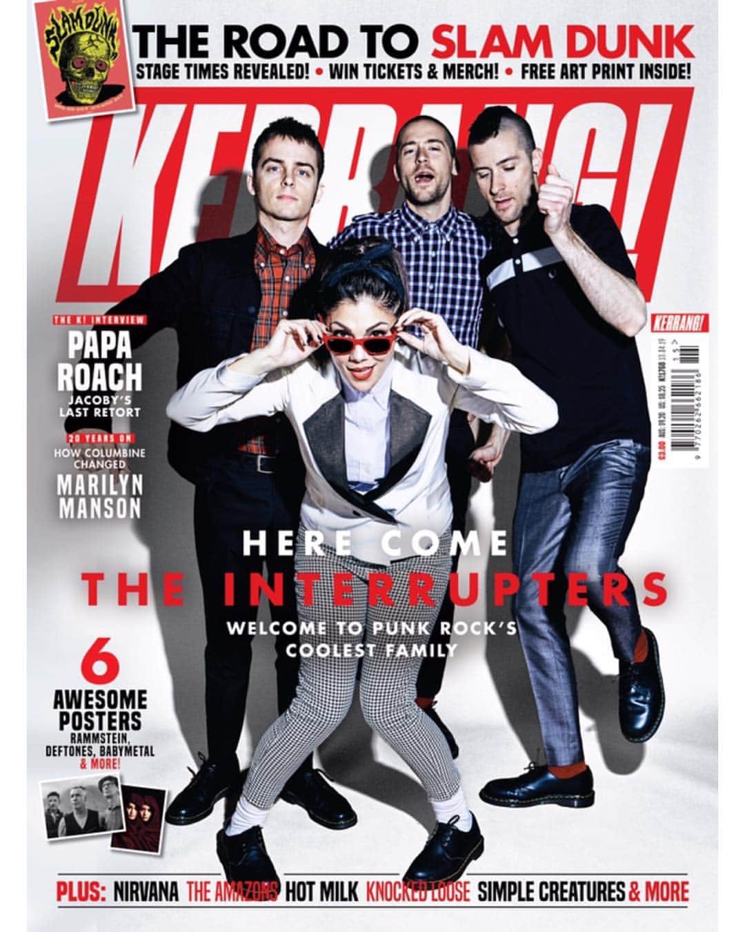 Kerrang!さんのインスタグラム写真 - (Kerrang!Instagram)「In this week’s issue – out Wednesday, April 10 – we welcome punk rock’s coolest family, @interrupstagram, to the cover for the very first time! Pre-order the mag right now and get it delivered straight to your door, anywhere in the 🌍: Kerrang.Newsstand.co.uk」4月9日 1時51分 - kerrangmagazine_