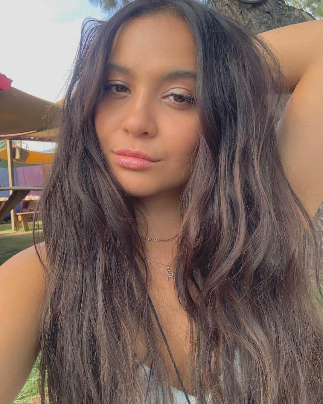 ステラ・ハジェンズのインスタグラム：「impromptu fairy (ish) look for the renaissance faire 🧚🏼‍♀️ if you could live in another time, what would it be?」