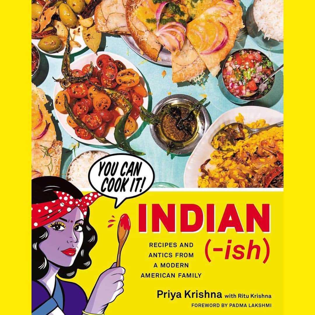 ミンディ・カリングさんのインスタグラム写真 - (ミンディ・カリングInstagram)「Everyone, stop scrolling and meet Priya Krishna!!! Here on the internets she goes by @pkgourmet, and she is another fabulous human being that makes me #ProudToBeIndian. Food writer for @nytimes and @bonappetitmag, anddd newly author of her very own cookbook, Indian-ish (swipe to see!!) 🎉 The Chef Mindy in me is super stoked to try all these recipes so that I can reminisce on some of my yummy childhood memories (ish 😉) and give my daughter a little taste of that too 🍚🍗🥘🍛 Cheers and congrats to you❣️ (📸: @sebkimstudio) #PriyaKrishna」4月9日 2時13分 - mindykaling