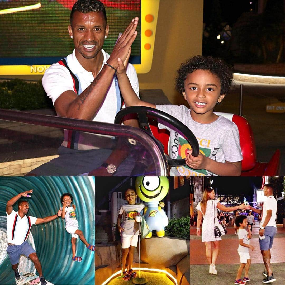 ナニさんのインスタグラム写真 - (ナニInstagram)「About last night! After the great result on saturday, some quality time with my family @universalorlando. Momentos em família #aboutlastnight #universalorlando #familymoments」4月9日 2時32分 - luisnani