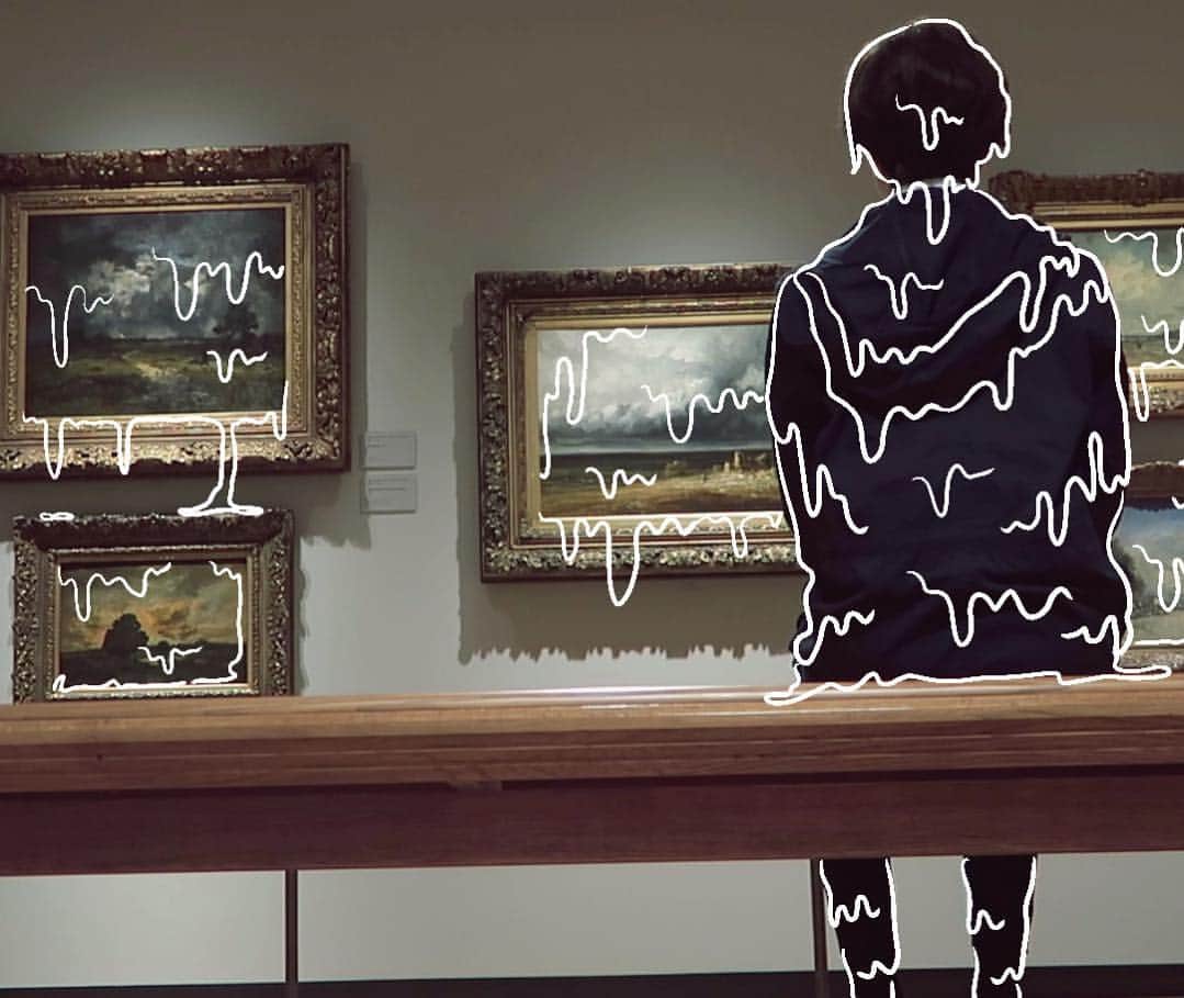 姫沢のインスタグラム：「National Gallery 🖼  #ショートヘア #qcosplay #doodleedit #cosplayer #skyfall」