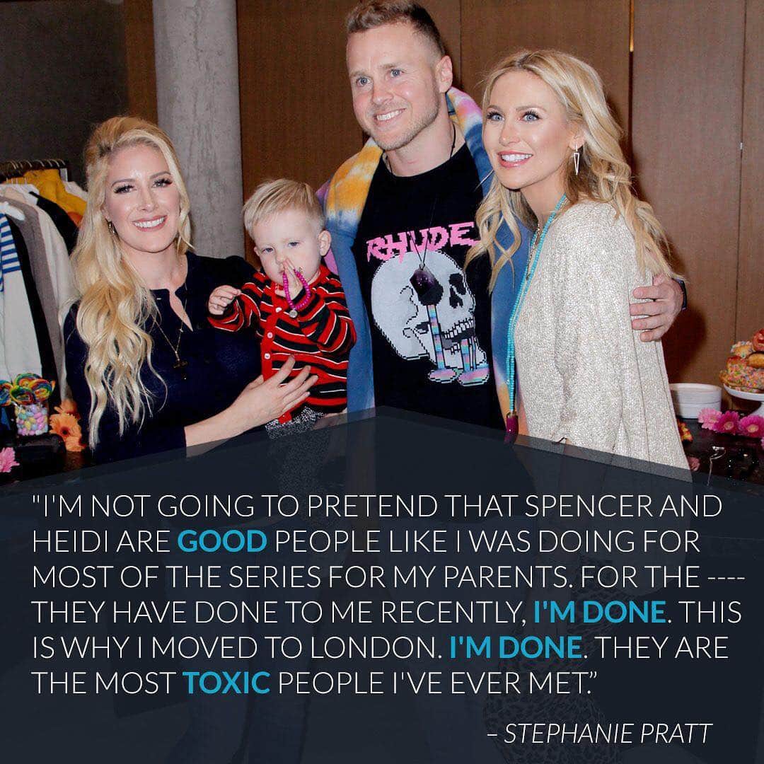 E! Onlineさんのインスタグラム写真 - (E! OnlineInstagram)「#TheHills' Stephanie Pratt is slamming Heidi & Spencer and vowing "to expose them for who they are." Link in bio for why she's decided to speak out after 10 years. (📷: Getty Images)」4月9日 5時43分 - enews