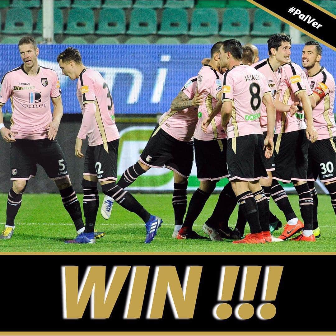 USチッタ・ディ・パレルモさんのインスタグラム写真 - (USチッタ・ディ・パレルモInstagram)「⚽️ Palermo-Hellas Verona 1️⃣-0️⃣ 👏🏻👏🏻👏🏻 successo ritrovato e 5️⃣3️⃣ punti in classifica ✅ grandi ragazzi 💪🏻💪🏻💪🏻」4月9日 6時05分 - palermocalcioit