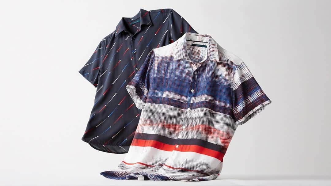 ペリーエリスのインスタグラム：「New spring ready prints and performance fabrics are here. Tap to shop. #LifeReadySince1976」