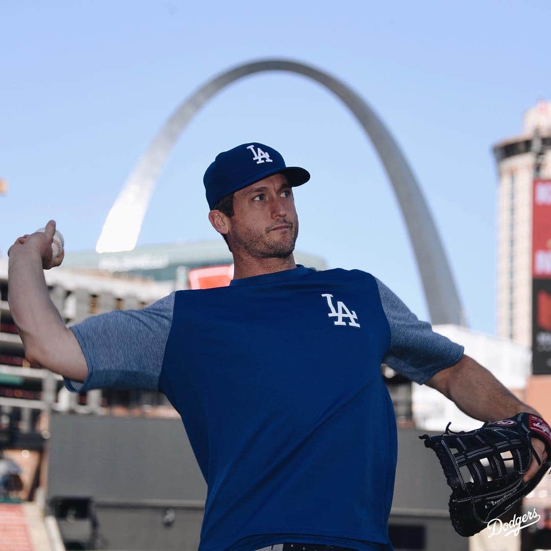 Los Angeles Dodgersさんのインスタグラム写真 - (Los Angeles DodgersInstagram)「Hello, St. Louis!」4月9日 7時48分 - dodgers