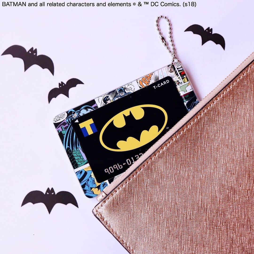 T-FAN SITEのインスタグラム：「＼券面デザインは2種！！『DC×Tファン』／﻿ ﻿ Tカード（スーパーマンデザイン）＆Tカード（バットマンデザイン）﻿ ﻿ Tカード保有者限定で、オリジナルスライドカードケースをご購入頂けます♪﻿ ﻿ #Tカード#TFANSITE#TSUTAYA﻿ #バットマン#DC#アメコミ#アメトイ﻿ #キャラクター#置き画倶楽部#置き画#置き画くら部﻿ #カード#カードコレクター#カードケース#アメコミグッズ﻿ #コレクション#アメコミ好き#映画好き#コウモリ柄#ポーチ ﻿ #card#collection#Tcard#BATMAN」