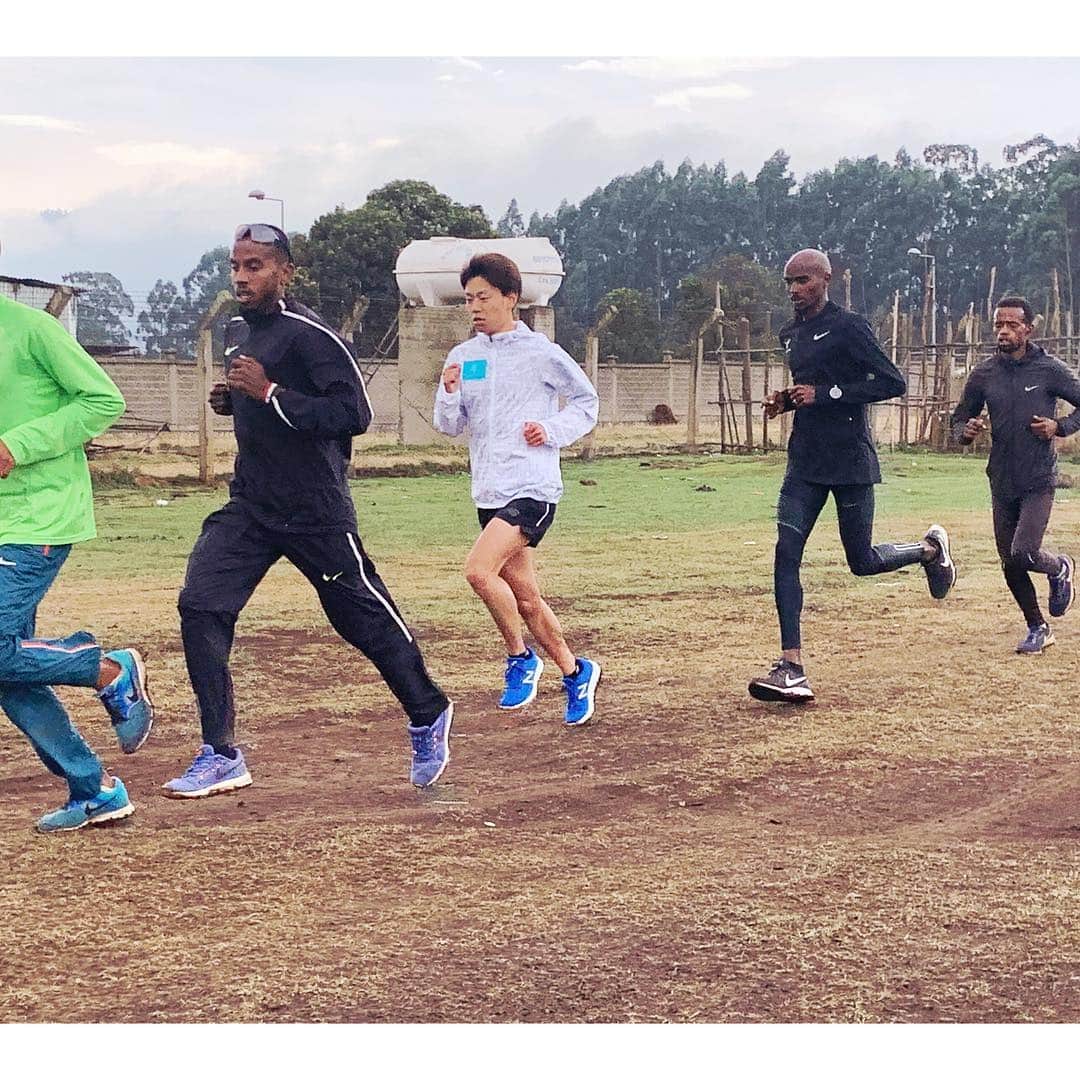 神野大地さんのインスタグラム写真 - (神野大地Instagram)「#mudaneteam のeasy jogに参加！ 標高2700mで3分45秒ペース。 これがeasyかぁー😅😅 #エチオピア合宿」4月9日 18時55分 - daichi_0913