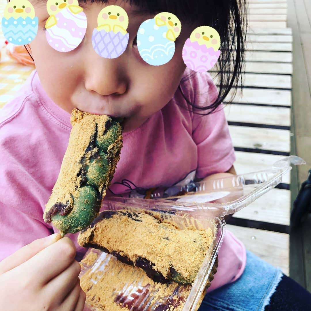 蛯原英里さんのインスタグラム写真 - (蛯原英里Instagram)「苺狩りの後は近くに芝桜で有名な公園へ🌸芝桜もきれいで癒されましたー！そして、その後食べたきなこのお団子も美味しかった！ 花より団子ですね（笑） お天気も良く最高でした😊  #spring #芝桜 #春#大好き#flowers #famous #park」4月9日 11時12分 - eriebihara