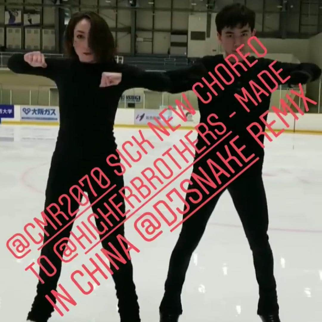 キャシー・リードさんのインスタグラム写真 - (キャシー・リードInstagram)「New exhibition choreo for @govincentzhou 😎 super fun to make‼️Good luck Vincent at WTT and for the next season‼️You are one hell of a talented skater‼️🤩 Vincent Zhaoの新しいエキジビションプログラム😎 振り付けはすごくかっこいい‼️ Vincent がんばってください‼️ 凄く才能がありますね‼️🤩⛸ #lovemyjob #choreo #dance #datstaretho #flyinhair #madeinchina #higherbrothers #nothalfbrothers #djsnake #whatisthischineserapmusic #starsoniceusatour #gettickets #goseeit」4月9日 11時04分 - cmr2070