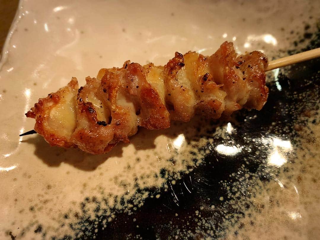 佐井祐里奈さんのインスタグラム写真 - (佐井祐里奈Instagram)「大好きだった焼き鳥がつわりで4か月間食べられていなかったので、やっと『焼き鳥が食べたい😋💓』という気持ちになった時は涙が出るほど嬉しかった😂❤️ 一生大好きなお肉（焼肉・焼き鳥）が食べられなくなってしまったら…永遠にこのまま食の好みが変わってしまったらと考えるだけで震えたもん😭⚡️ ツワリ中は本当にしんどくて毎晩泣いてました。食欲が一切ない、食べたいものがない、とにかく気持ちが悪くて…でも吐けない、ってこんなにもストレスになるんだなんて知らなかったもん…。 入院したり点滴しなくてすんだのは、仕事で食レポがあったから！✨仕事中はなぜか食べられたんだよなぁ〜🤔 神さまありがとう😭💓って気持ちでした。🙏❤️ 4か月ぶりの焼き鳥は最高に美味しかった💓 . . . . . #しげ #しげ泉店 #焼き鳥 #初マタ #プレママ #つわり #yunnaログ #名古屋ディナー #名古屋焼き鳥 #名古屋グルメ」4月9日 11時16分 - yunna_s31