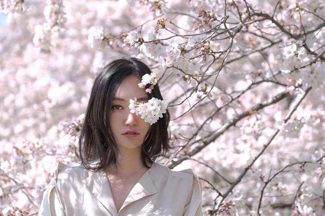 江守沙矢さんのインスタグラム写真 - (江守沙矢Instagram)「画像でお花見気分 🌸第1弾  桜の時期になると出かけたくなります。 花粉症さえなければ最強の季節。 明日はまた冷え込むようなのでみなさん気をつけてね。. . . 2kmに渡って土手にある桜は圧巻。 . . 菜の花と桜のスポットもあります。 毎年いろんな人を連れて行きたくなる場所。 熊谷てちょっと遠いけど、新宿から乗り換えなしで1時間、電車でいけるスポットにこの桜の規模ってなかなか無いと思う。 . . . . .  #熊谷桜堤 #日本桜100選 #日本さくら名所100選  #桜 #sakura #平成最後の桜 #日本の桜 #spring #springflower #springday #springwatch #kumagaya #ポートレート #portrait #spring #springflower  #japanspring #japanesegirl  #お花見 #土手の桜 #ピクニック #インスタ映え #さくら #春 #spring #photo #photography #江守沙矢　　#jalan_sakura2020」4月9日 12時10分 - saya_emori