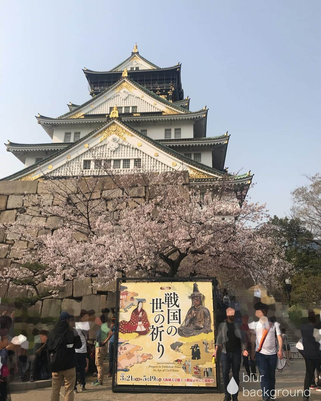 塚田文さんのインスタグラム写真 - (塚田文Instagram)「大阪の桜パート③  旦那さんとの旅行帰りに時間を作ってくれた友人😭💕 合流場所で大きなミスを犯す。  大阪城公園の園内で合流するのは至難の業😰 “天守閣入り口の前”か日本軍の司令部だった建物“MIRAIZA OSAKA-JO”と言った明確な建物の前で待ち合わせしましょう。😅 大阪をアテンドするにはまだまだ修行の身。  来てくれる友人たちが次々と犠牲になりながら、私の学びが深くなるのであった☠️💦 前にもあったな… 新大阪駅へ行く友人に地下鉄“御堂筋線”から大阪駅でJRに乗換えさせたとか…😱💥(※御堂筋線でそのまま新大阪へ行けます。（笑）💦) もとい…  大阪城も桜大満開でした！  帰りは南森町で各地の陶芸作家さんの器でお茶が楽しめるカフェへ。  1人じゃなかなかカフェ巡りもしないので、行って見たかったお店に行けて良かった🤗✨ #2019桜 #大阪 #大阪城公園 #南森町カフェ #cafe大阪茶会  #japantrip #japantravel #cherryblossom #osakacastle #osakajo #macchacafe #minamimorimachi」4月9日 12時25分 - tsukadaaya1976