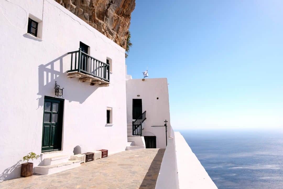 National Geographic Travelさんのインスタグラム写真 - (National Geographic TravelInstagram)「Photo by @KristaRossow | A steep hike takes visitors to the Monastery of Panagia Hozoviotissa on Amorgos Island. If the walk doesn't take your breath away, the views from the cliffside monastery over the Aegean Sea will. For more images from my travels, follow me @KristaRossow. #Greece #Cyclades」4月9日 12時59分 - natgeotravel