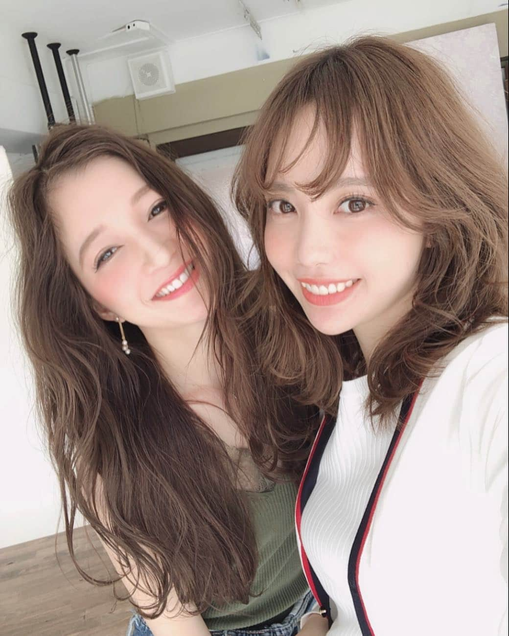 岩本知世さんのインスタグラム写真 - (岩本知世Instagram)「早くも会えた☺️❤️ あおいちゃん美人な上に性格も良くて落ち着いてて本当に好き☺️💗」4月9日 13時44分 - tomoyo_0605