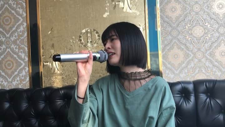 若菜のインスタグラム：「カラオケ歌ってみたシリーズ②﻿ ﻿ ﻿ artist:シェネル﻿ title:Believe  #若菜 #wakana #カラオケ #cover #シェネル #belive #song #instagood」