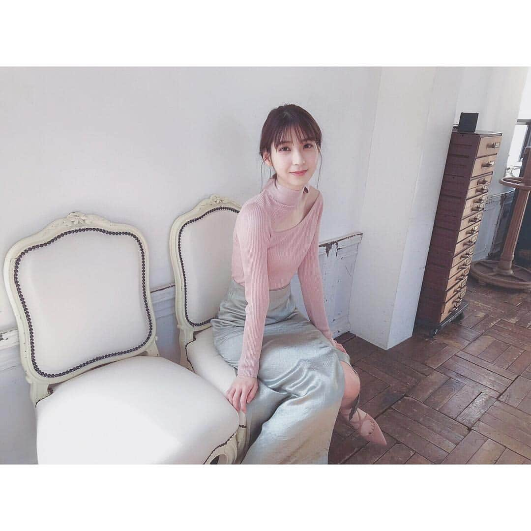 松岡菜摘さんのインスタグラム写真 - (松岡菜摘Instagram)「. . 週プレオフショット⭐︎ .」4月9日 15時46分 - natsustagram_hkt