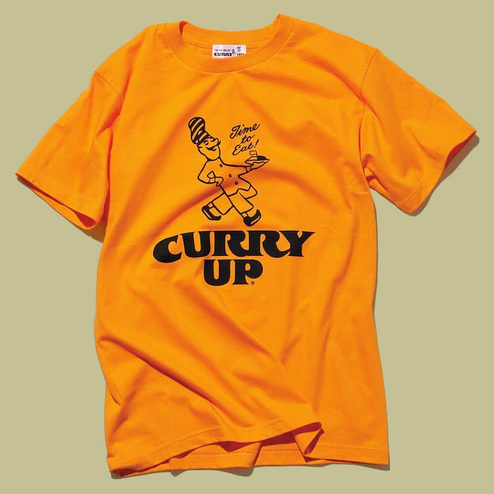 ginza magazineさんのインスタグラム写真 - (ginza magazineInstagram)「オリジナルショップTシャツ⠀ 東京のお土産に1枚どう？⠀ ⠀ 千駄ヶ谷のカレーショップ「CURRY UP」のTシャツ⠀ @curryuphurryup⠀ ⠀ #tshirt #originalgoods #tokyo #shoptshirt #curryup #オリジナルTシャツ #Tシャツ #オリジナルグッズ #カリーアップ」4月9日 15時48分 - ginzamagazine