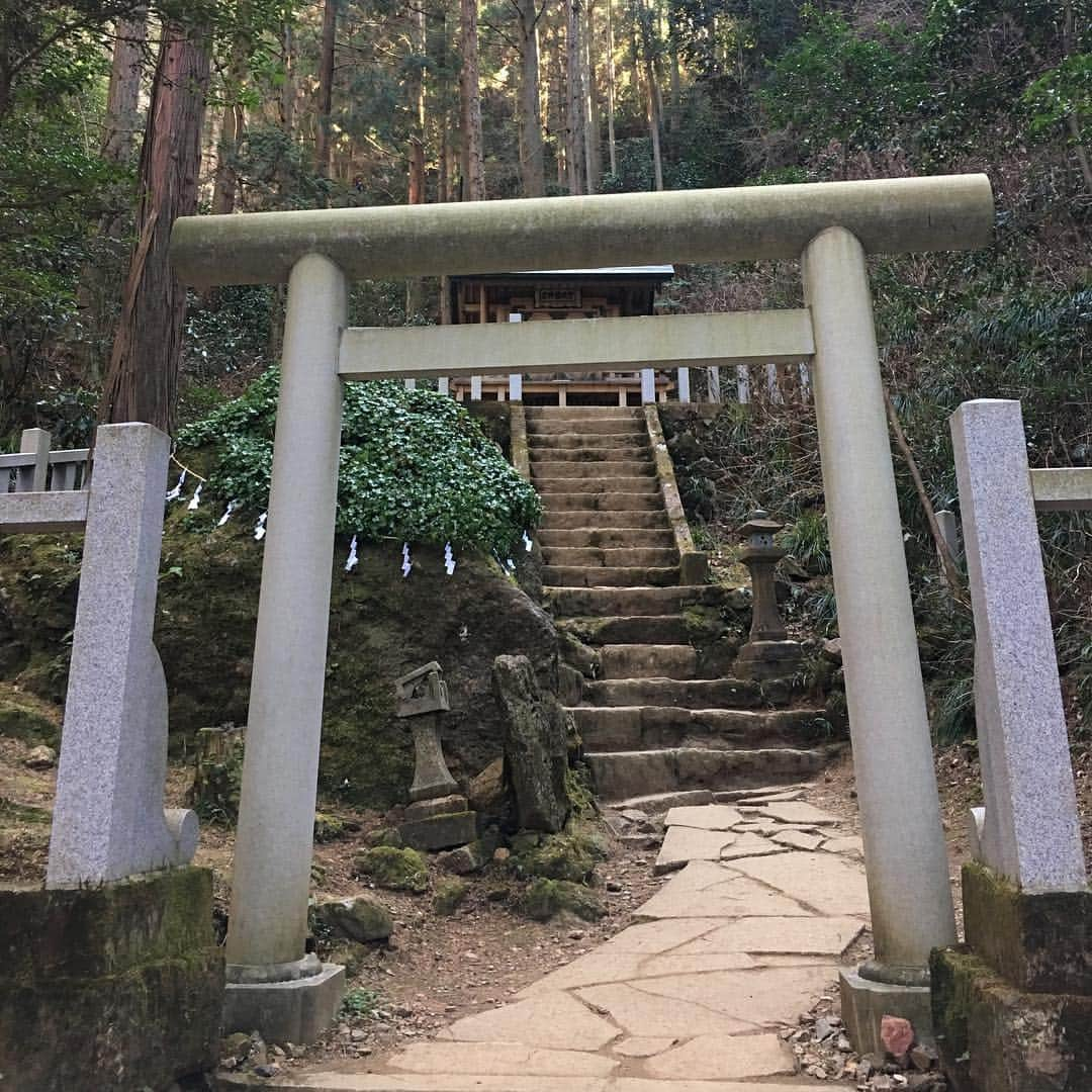 田上よしえさんのインスタグラム写真 - (田上よしえInstagram)「茨城にある「御岩神社」へ行って来ました⛩ 188柱の神々が祀られているとの事なので、一気に全国の神様コンプリート！ しかし…山頂まで登ると軽い登山でLIFEは瞬く間に０になり、神社を味わう余裕など全くありませんでした泣。 次はLIFE50は残す！✊ #御岩神社  #茨城県  #日立 #神社  #パワースポット #japan」4月9日 16時06分 - tanoueyoshie