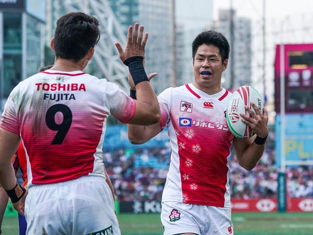 藤田慶和さんのインスタグラム写真 - (藤田慶和Instagram)「JPN7S I’m Japan🇯🇵 In Hong kong  #セブンズ #日本代表 #Hongkong7s #香港7s #japan #sevens #rugby」4月9日 16時10分 - yoshikazu15