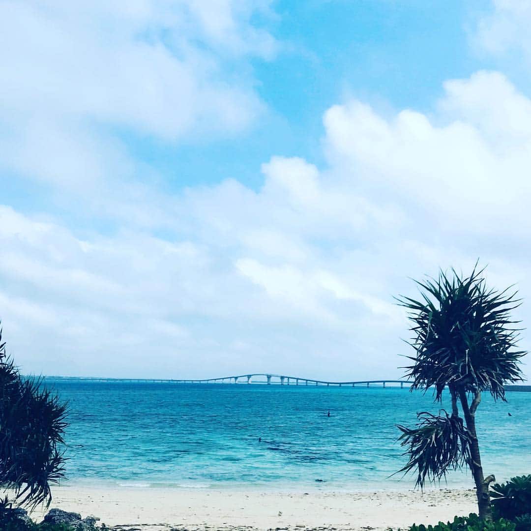 のインスタグラム：「宮古島なう。 海が綺麗で癒されます。  #宮古島 #沖縄 #離島 #海 #美ら海 #エメラルドグリーン」