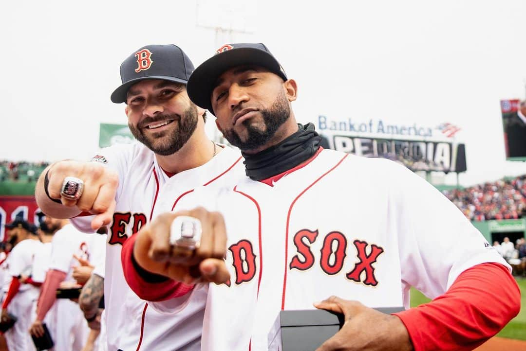 ボストン・レッドソックスさんのインスタグラム写真 - (ボストン・レッドソックスInstagram)「*insert drake lyrics here*」4月10日 3時45分 - redsox