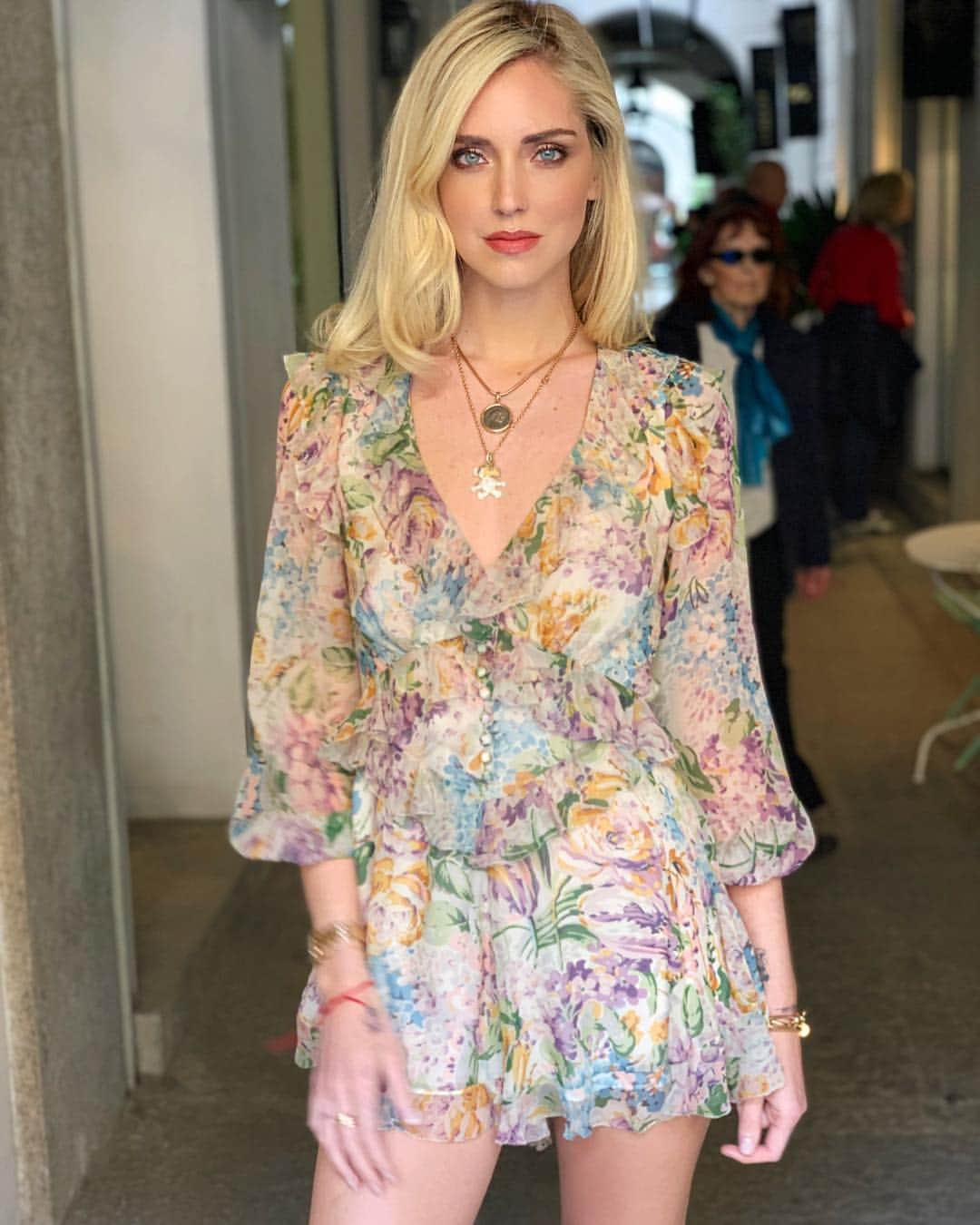 キアラ・フェラーニさんのインスタグラム写真 - (キアラ・フェラーニInstagram)「Today’s look 💘」4月10日 4時01分 - chiaraferragni