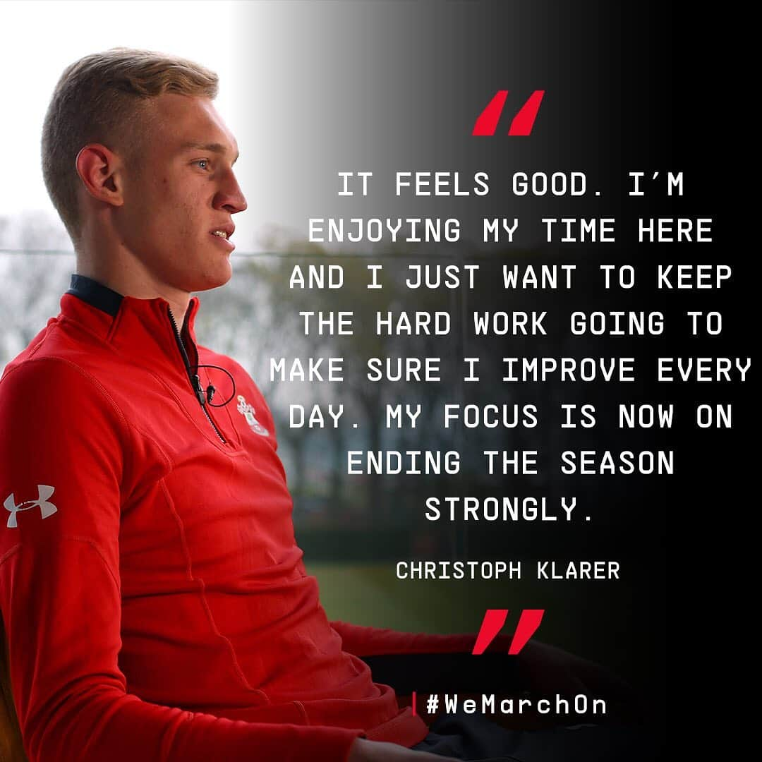 サウサンプトンFCさんのインスタグラム写真 - (サウサンプトンFCInstagram)「⚡️ 2️⃣0️⃣2️⃣1️⃣ ⚡️ #SaintsFC is delighted to announce that 18-year-old Academy defender @christophklarer has signed a two-year contract extension! 😇🇦🇹」4月10日 4時06分 - southamptonfc