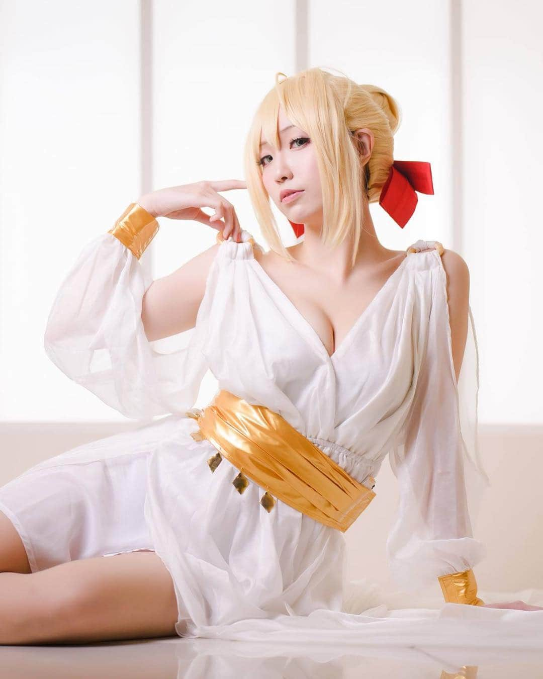 Sherryさんのインスタグラム写真 - (SherryInstagram)「- 「汝啊，好好注視余的身姿吧。」 #cosplay #fate #fateextella #nero #neroclaudius #ネロ #silverxherecosplay」4月9日 20時21分 - silverxhere