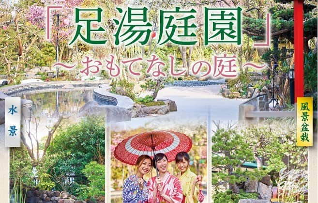 鈴丘めみさんのインスタグラム写真 - (鈴丘めみInstagram)「4月1日から大江戸温泉物語の足湯がリニューアルオープンいたしました☺️足湯に浸かりながら四季折々の風情を感じることができます。  先日はその広告モデルのスチールとムービー撮影で、実際にお邪魔いたしました。  本当に素敵でオススメなので、是非皆さんこの機会に足を運んでみてください♨️ #大江戸温泉物語 #足湯 #お台場 #shotting #model」4月9日 20時15分 - memi1027xoxo