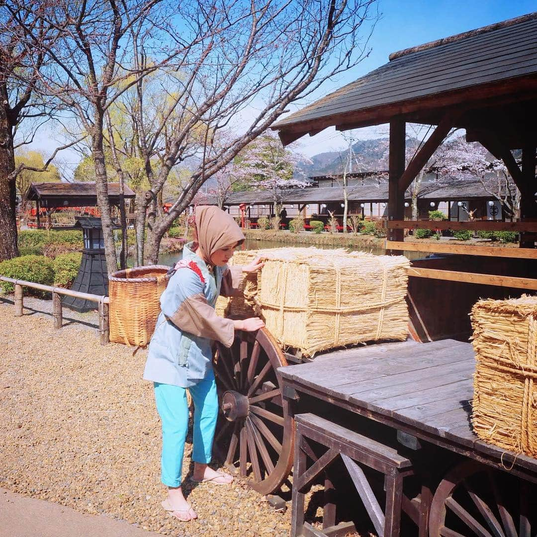 五月千和加さんのインスタグラム写真 - (五月千和加Instagram)「. 👨‍🌾家元 農民物語-幸せな家庭に起きた惨劇-📚 . あるところに 働き者の農民がおりました。 来る日も来る日も 大好きなお団子を食べながら農作業。 そんな農民がある日 一軒の店へ忍び込み 大根を盗んでしまいました。 通りがかった岡っ引に まんまとバレてしまい そのまま 裁きを受けることに。 牢屋へと連れて行かれるのでした。 (END)🤣🤣🤣 . #日光江戸村 #edowonderland #江戸ワンダーランド #江戸wonderland #江戸 #江戸時代 #時代劇 #農民 #農民コスプレ #コスプレ #なりきり #日光 #栃木県 #観光スポット #観光地 #岡っ引 #牢屋 #sightseeing #cosplay #funny #cosplaygirl #赤髪 #redhair」4月9日 20時48分 - satsuki_senwaka