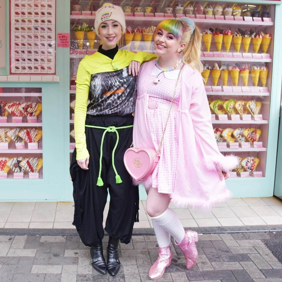 Kawaii.i Welcome to the world of Tokyo's hottest trend♡ Share KAWAII to the world!さんのインスタグラム写真 - (Kawaii.i Welcome to the world of Tokyo's hottest trend♡ Share KAWAII to the world!Instagram)「★THE PIXIE HAS LANDED★ So, who peeped the latest episode featuring @MishaJanette and the 5th Kawaii Leader, @pixieelocks on a kawaii tour of Tokyo? That's right, the technicolored Canadian flew to Tokyo for a trip that dreams are made of! Literally! We were overwhelmed with the surprises, twists and turns... and we planned them! Pixielocks is living proof to dream and dream big. Sometimes, with a little luck, dreams come true! Click the link in our Bio (@kawaiiiofficial) to watch this episode, and many more, On-Demand and free of charge! 。 。 。 #nhkkawaii #kawaiicampus #tokyostyle #tokyostreetfashion #harajuku #harajukustyle #takeshitadori #原宿 #東京ファッション #かわいいファッション #竹下道り #pixielocks」4月9日 21時00分 - kawaiiiofficial