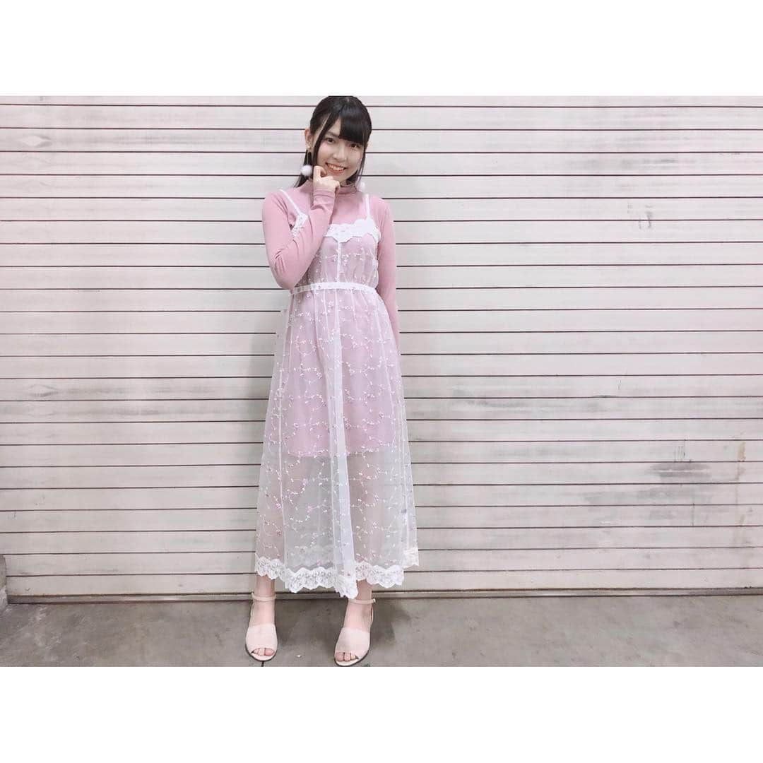 三村妃乃さんのインスタグラム写真 - (三村妃乃Instagram)「♡ 福岡握手会のお洋服、2期生にとっても好評だったのです😌💗 ♡ 嬉しいのです☺️💕 ♡ #ngt48 #三村妃乃」4月9日 21時56分 - hino_yuiitsu62