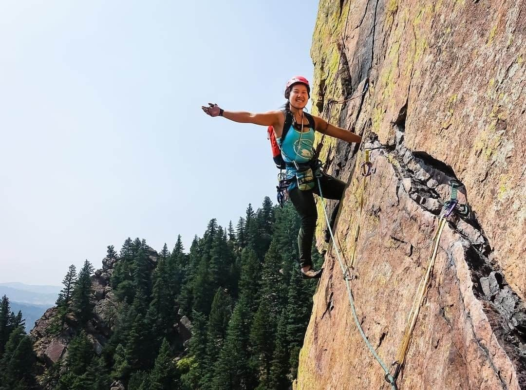 REIさんのインスタグラム写真 - (REIInstagram)「Celebrate victories, small and large.  Photo taken by @climbingkevin and shared by @heynomad in Eldorado Canyon State Park, #Colorado. #ForceOfNature」4月9日 22時30分 - rei