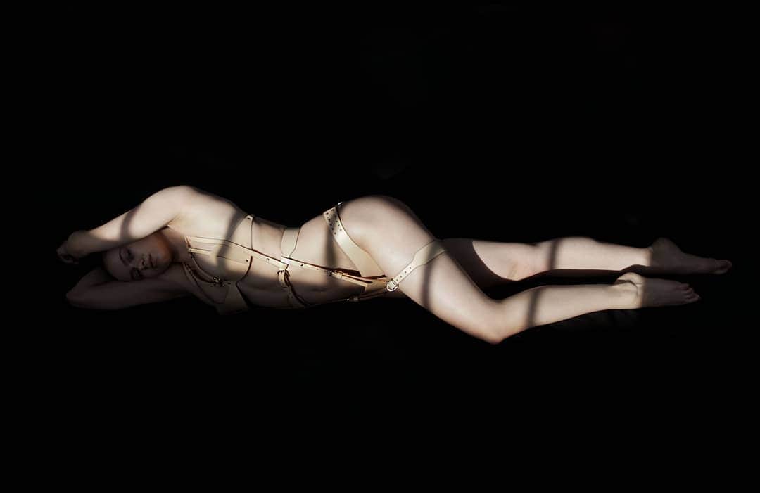 フリートイリヤさんのインスタグラム写真 - (フリートイリヤInstagram)「The Web Bra, Full Classic Suspender #Harness & Cut Out Knickers」4月10日 4時35分 - fleetilya