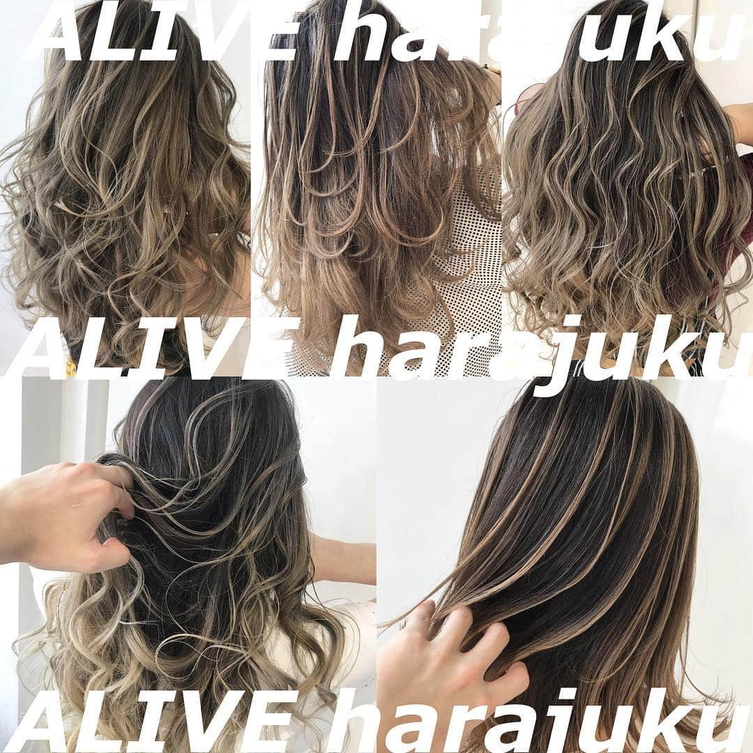 ALIVEさんのインスタグラム写真 - (ALIVEInstagram)「____ALIVE harajuku____ . 全国でカラーデザイン技術&webブランディングセミナーを行うALIVE屈指の技術派スタッフの集う店舗。 確かな仕上がり。確かな満足度。日本一のカラー技術をご期待ください。 . . 店長(@balayage_alive_kj ) top stylist (@hanpen_alive_0815  stylist(@___hnn  stylist(@tanechaan  stylist(@n_keita_alive . . ※各スタッフ技術の持ち味が違うのでプロフィール等で確認頂き指名予約がオススメです。 指名料は掛からず各担当者の指名クーポンがお得ですのでホットペッパーにてご確認下さいませ。 . . . . . ALIVE harajukuより大切なお知らせ。  いつもALIVE harajukuをご利用いただきまして、ありがとうございます。  誠に勝手ながら、この度、定休日を設けさせていただくこととなりました。  急ではございますが、7/17より、火曜日定休とさせていただきます。  顧客のみなさまにはご迷惑をおかけいたしますが、ご理解の程よろしくお願いいたします。  ALIVE harajuku . . . address.. 東京都渋谷区神宮前6-29-4HH BUILDIN5F 電話番号 03 6433 5233  東京メトロ千代田線・副都心線 明治神宮前駅 7番出口より徒歩1分 . . . #バレイヤージュ #ハイライト #グラデーションカラー #ハイライトカラー  #バレイヤージュカラー  #メッシュ  #ウェディングドレス  #ウェディングヘア  #ウェディングネイル  #ウェディングブーケ」4月9日 23時40分 - alivehair