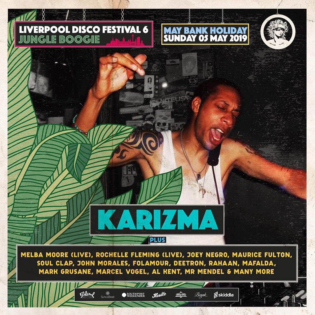 カリズマさんのインスタグラム写真 - (カリズマInstagram)「See you soon at The Liverpool Disco Festival 6 Sunday May 5th 2019」4月10日 0時48分 - karizma_kaytronik_official