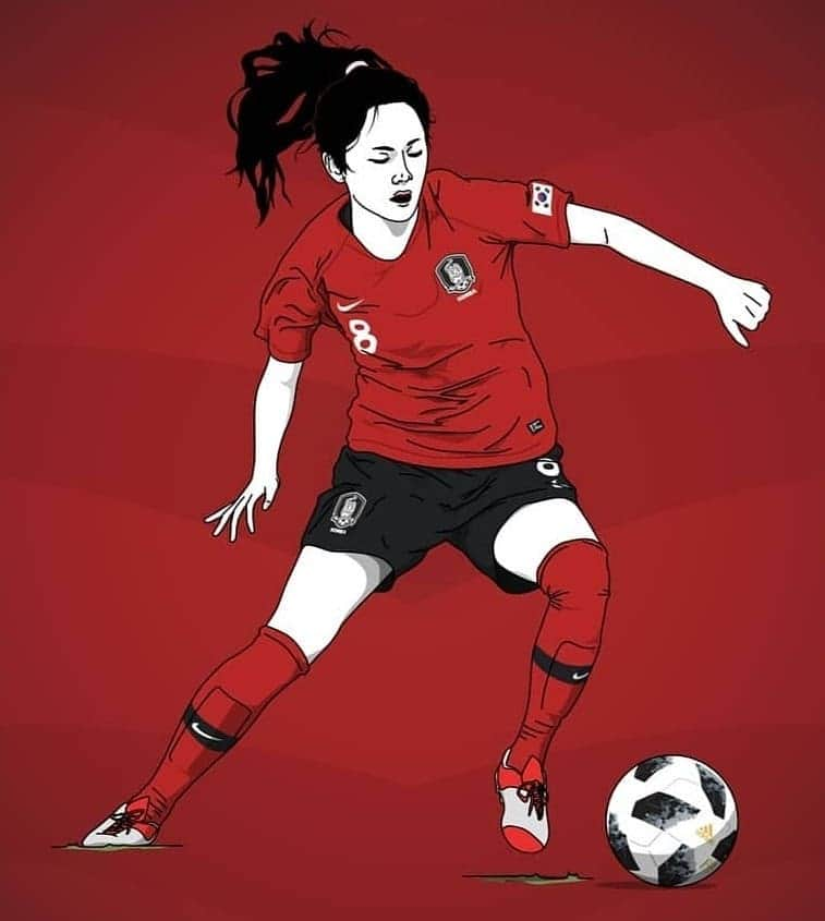 FIFAワールドカップさんのインスタグラム写真 - (FIFAワールドカップInstagram)「We love these #FIFAWWC inspired illustrations created by our Fan Movement members @kim_da_vin, @marika22_10 and @aguuscarp95 🖌⚽️❤. Do you also have artistic talent? Post your artwork, using the hashtag #WeLiveFootball」4月10日 0時49分 - fifaworldcup