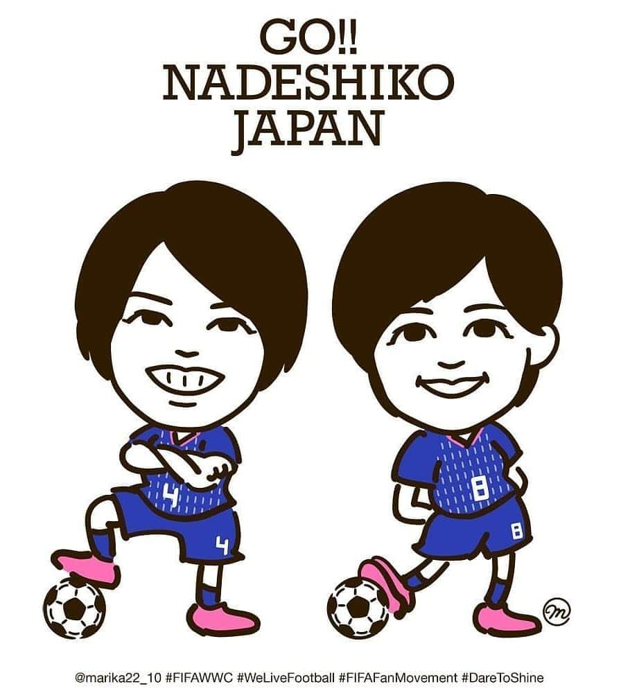 FIFAワールドカップさんのインスタグラム写真 - (FIFAワールドカップInstagram)「We love these #FIFAWWC inspired illustrations created by our Fan Movement members @kim_da_vin, @marika22_10 and @aguuscarp95 🖌⚽️❤. Do you also have artistic talent? Post your artwork, using the hashtag #WeLiveFootball」4月10日 0時49分 - fifaworldcup