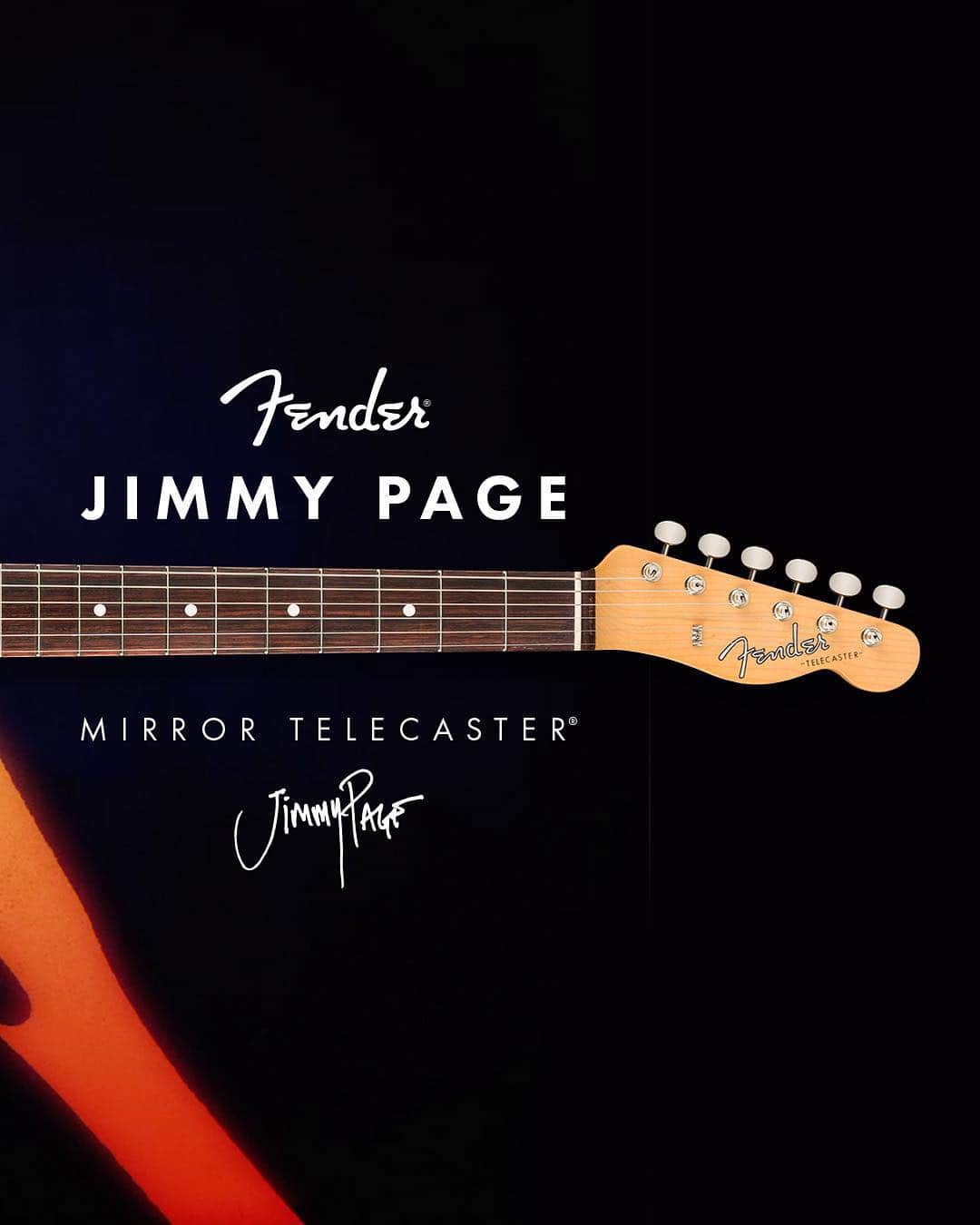 Fender Guitarさんのインスタグラム写真 - (Fender GuitarInstagram)「The Jimmy Page Mirror Telecaster® is an homage to Page’s legendary Fender guitar. To hear @jimmypage share the journey of this iconic instrument, click link in bio to watch the full video.」4月10日 1時00分 - fender