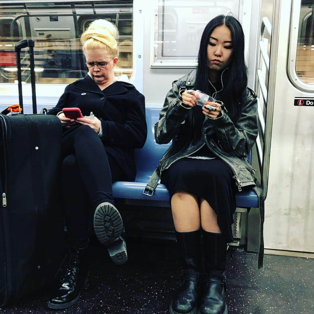 JULIEN D'YSさんのインスタグラム写真 - (JULIEN D'YSInstagram)「#subwaystory #newyork 🖤🖤#9.april.2019 #anonymous thankyou」4月10日 1時13分 - juliendys