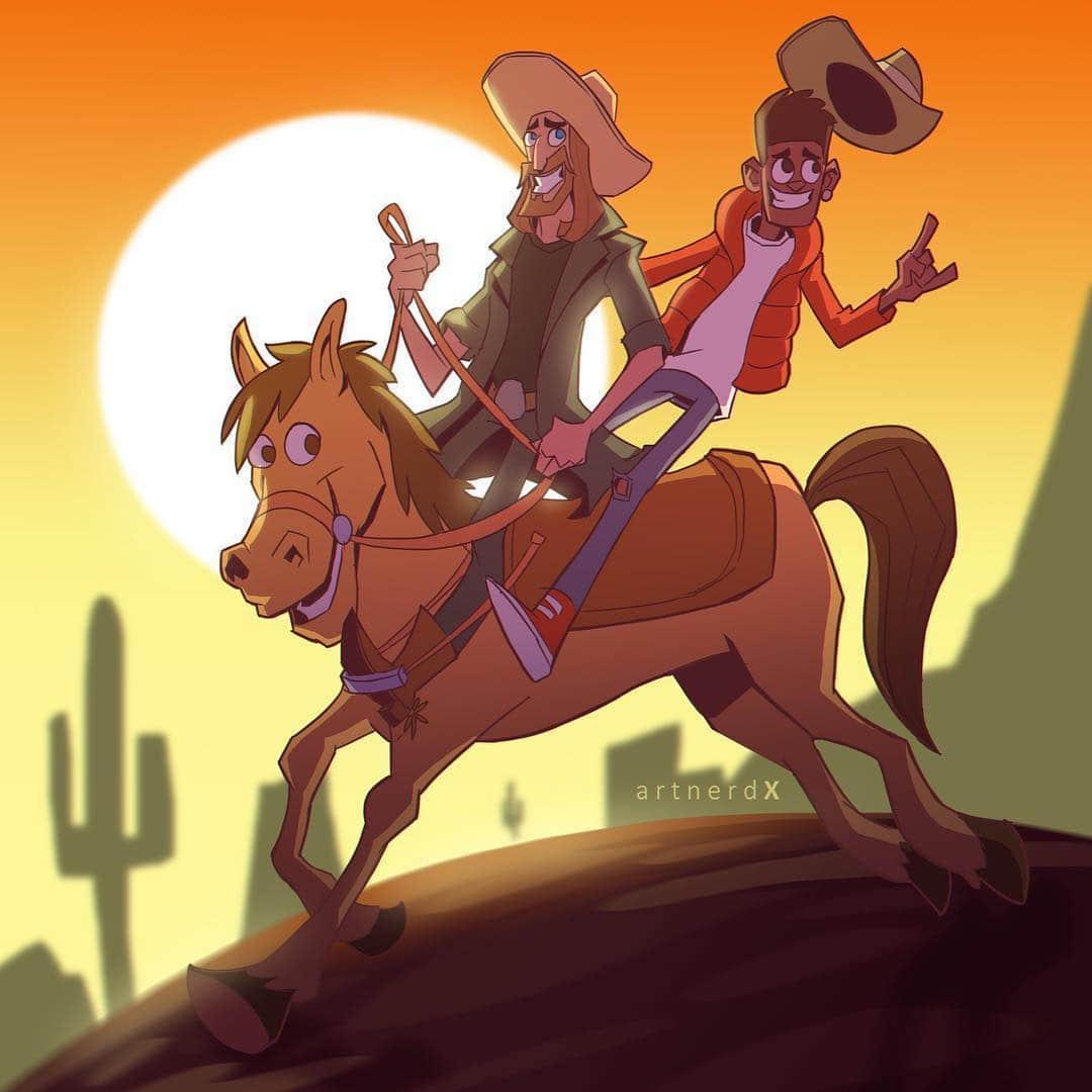 ビリー・レイ・サイラスさんのインスタグラム写真 - (ビリー・レイ・サイラスInstagram)「@lilnasx Happy Birthday my man! We gonna ride till we can’t no more! Dream BIG.... There is NO box! #OTR #1」4月10日 1時22分 - billyraycyrus