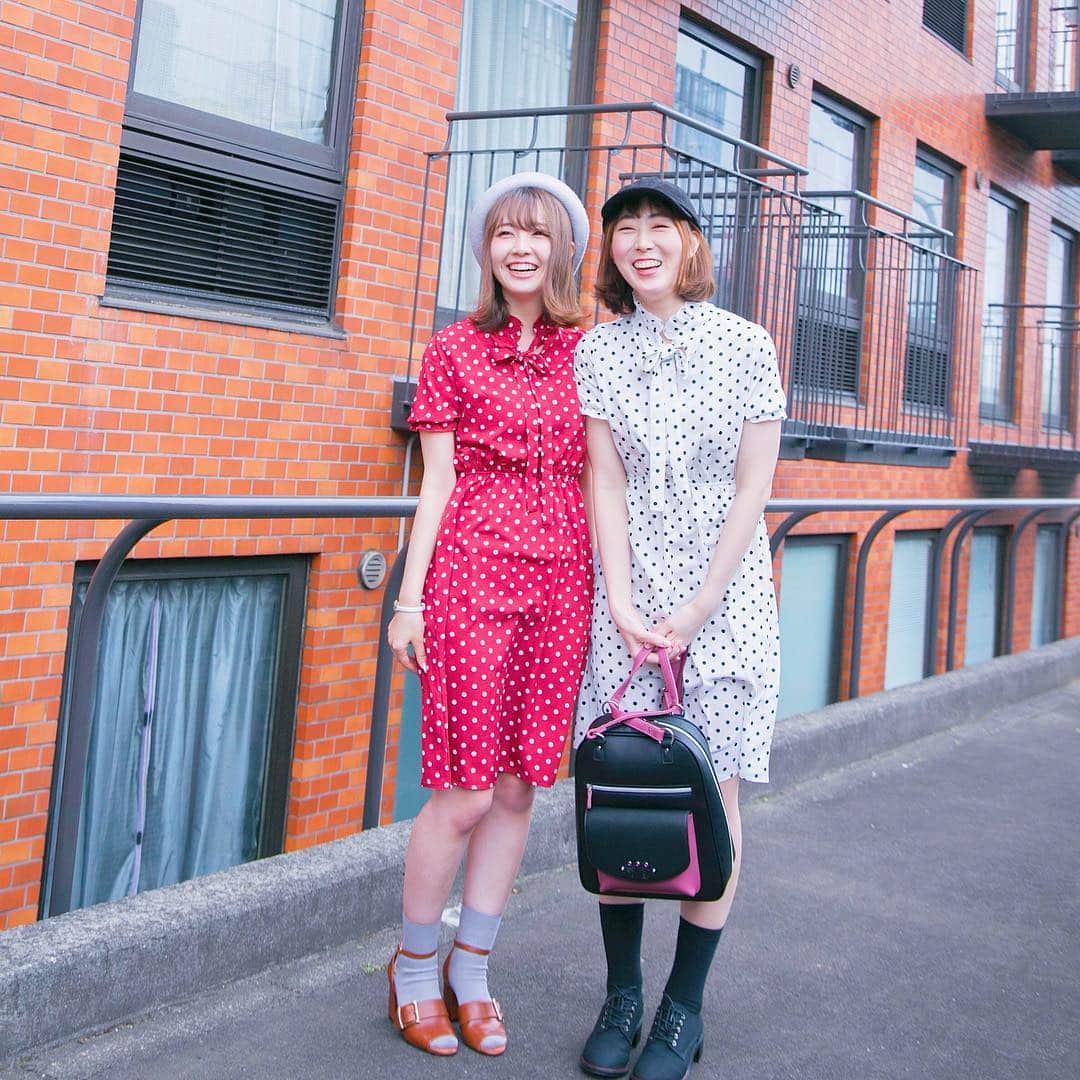 SuperGroupiesさんのインスタグラム写真 - (SuperGroupiesInstagram)「スパグル#双子コーデ 👯‍♀️💕💕 ⠀⠀⠀⠀⠀ 今日のぴかちゃん＆へいりんは 色違いのドットワンピースでおそろ🌈  それぞれ帽子🧢と靴下🧦のカラーをマッチして さり気なくこなれ感を出してみました😉  二人が今日のコーデに合わせた スパグルアイテムは?! ⠀⠀⠀⠀⠀ 👇こちらをチェック👇 ──────────────────────﻿ <Today’s Item> Idolish7 Collaboration series ①逢坂壮五モデル #腕時計 / ￥13,800 +tax ②九条天モデル #リュック / ￥12,800 +tax ※数量限定販売中です。 Only a limited amount available now! ──────────────────────﻿ ⠀ ⠀⠀⠀⠀⠀⠀ ⠀⠀⠀⠀⠀ ⠀⠀⠀⠀⠀ 只今開催中の#アニメバウンド キャンペーン第6弾では こちらの腕時計をプレゼントします🎁 （詳細は下の情報をCHECK‼️） ⠀⠀⠀ ⠀⠀⠀⠀⠀ ⠀⠀⠀⠀⠀ 🌈アニメバウンドキャンペーン第6弾開催🌈﻿ ⠀⠀⠀⠀⠀ ⠀⠀⠀⠀⠀ #アニメバウンド って何？🧐 アニメ、ゲームキャラクターの服装を連想させるコーディネートのこと！👗👠👜 ⠀⠀⠀⠀⠀⠀ 只今、当店では「#アニメバウンド キャンペーン第6弾」を開催中です🤩 ⠀⠀⠀⠀⠀ 豪華なプレゼントが当たるので、ぜひ参加してみてください💕 ⠀⠀⠀⠀⠀ ⠀⠀⠀⠀⠀ ＝＝＝＝＝＝＝＝＝＝＝＝＝＝＝＝＝＝＝＝＝＝＝﻿ 🎁プレゼント商品🎁﻿ ※投稿の際に必ずご希望のモデルを記載してください。⠀⠀ ◆僕のヒーローアカデミア ①轟焦凍モデル 財布  ②爆豪勝己モデル 腕時計⠀⠀⠀⠀⠀ ◆名探偵コナン ③安室透モデル リュック  ④赤井秀一モデル バッグ ⠀⠀⠀⠀⠀ ◆刀剣乱舞-ONLINE- ⑤乱藤四郎モデル 傘  ⑥堀川国広モデル 腕時計 ⠀⠀⠀⠀⠀ ◆アイドリッシュセブン ⑦逢坂壮五モデル 腕時計  ⑧九条天モデル リュック ⠀⠀⠀⠀⠀ ＝＝＝＝＝＝＝＝＝＝＝＝＝＝＝＝＝＝＝＝＝＝＝﻿ ⠀⠀⠀⠀⠀ ﻿ ─────────────────────﻿ ↓応募方法はこちら↓﻿ ☑️SuperGroupies 公式アカウント（ @supergroupies ）をフォロー﻿ ☑️アニメバウンドを投稿﻿ （着て撮っても、置いて撮ってもOK！）﻿ ※キャラクターは問いません。プレゼント商品のタイトル以外でも構いません。﻿ ☑️キャプションに「#アニメバウンド / 希望のモデル」を記載﻿ ─────────────────────﻿ ﻿ ※期間中、何回でも投稿してOKです💜﻿ ﻿ ﻿ 応募期間は4月15 日（月）まで！﻿ たくさんのご応募お待ちしております👏﻿ ⠀⠀⠀⠀⠀ ⠀⠀⠀⠀⠀ キャンペーンの詳細が気になる方は、 「#アニメバウンド キャンペーン第6弾」バナーの投稿をぜひチェックしてみてください😆💨 ⠀⠀⠀⠀⠀ ⠀⠀⠀⠀⠀ ⠀⠀⠀⠀⠀ ⠀⠀⠀⠀ #supergroupies #anime #japaneseanime #スーパーグルーピーズ #アニメ #アニメコラボ #コラボグッズ #ファッションにアニメを #アニメグッズ #animebound #アイナナ #ナナライ #逢坂壮五 #九条天 #sogoosaka #tennkujo #idolish7 #おそろコーデ #twinlook #春コーデ #リュックコーデ #腕時計コーデ #ドットワンピース #ドット柄 #트윈룩 #시밀러룩」4月10日 12時23分 - supergroupies