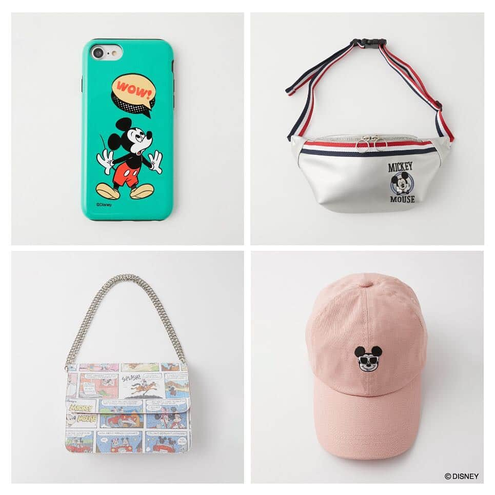 マウジーさんのインスタグラム写真 - (マウジーInstagram)「"Disney SERIES CREATED by MOUSSY" 7th COLLECTION 2019.4.17.wed. Release！ --------------------------------------------- ■MD MICKEY PHONE CASE(010CSG50-0180) ■MD MICKEY COLOR TP WAIST BAG(010CSW51-0190) ■MD COMIC WORD CLUTCH BAG(010CSY51-0110) ■MD MICKEY COLOR CAP(010CS550-0220) ■MD MICKEY FLAG BOARD PINS(010CSY50-1970) ■MD COMIC WORLD PHONE CASE(010CSY50-1020) ■MD EXTRUSION SHOULDER BAG(010CSY51-0080) --------------------------------------------- ✨2019.4.17.wed Release✨ SHEL'TTER WEB STORE・The SHEL'TTER TOKYO表参道原宿店にて販売開始。 ※一部の商品は、SHEL'TTER WEB STORE限定、 オーダーが既定数に達した場合に発売が決定するスペシャルアイテムもご用意しております。 ㅤㅤㅤㅤㅤㅤㅤㅤㅤㅤㅤㅤㅤ 発売に先駆け、SHEL’TTER WEB STOREでは入荷リクエストを受付中です。 ※SHEL'TTER WEB STOREでは4月17日(水)正午12:00頃より販売開始予定となります。 ㅤㅤㅤㅤㅤㅤㅤㅤㅤㅤㅤㅤㅤ #MOUSSY #DisneySERIESCREATEDbyMOUSSY #MOUSSY_Disney #MICKEYMOUSE #MICKEY90」4月10日 12時30分 - moussyofficial