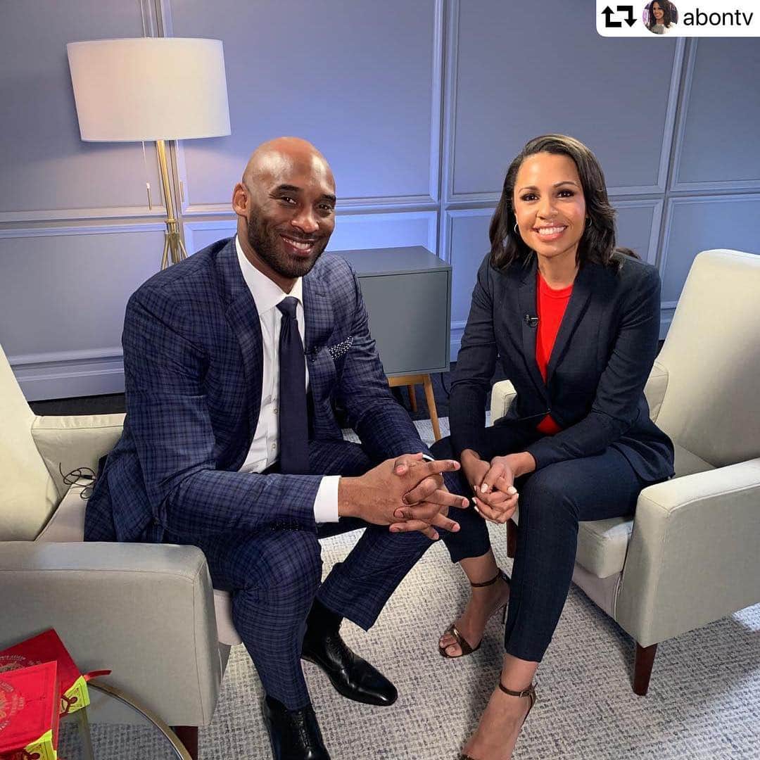 Good Morning Americaさんのインスタグラム写真 - (Good Morning AmericaInstagram)「WEDNESDAY ON GMA!  #repost @abontv ・・・ Tomorrow! @kobebryant on @goodmorningamerica talking his new book and discovering his passion for storytelling! 🙌🏽」4月10日 13時28分 - goodmorningamerica
